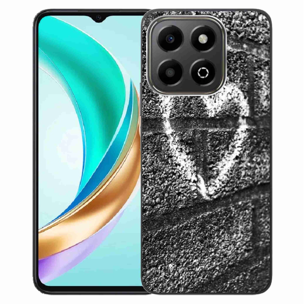 Gélový kryt mmCase na Honor X6b - srdce na stene