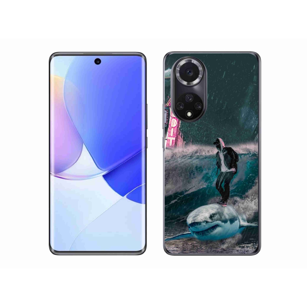 Gelový kryt mmCase na Huawei Nova 9 - žralok