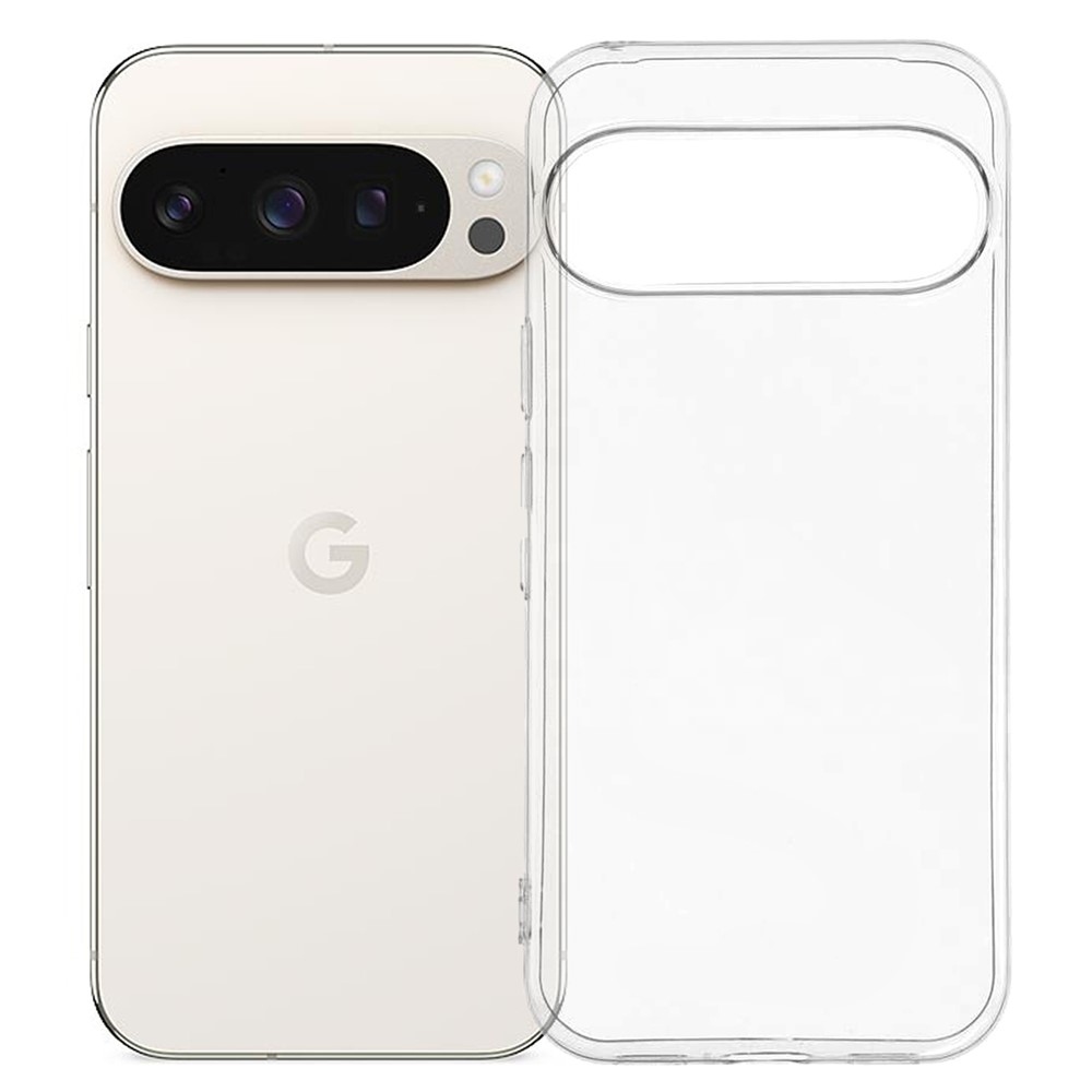 Clear gélový obal na Google Pixel 10 Pro XL - priehľadný
