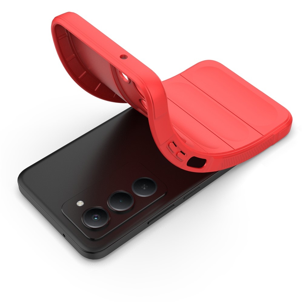 Rugg odolný gélový obal na Xiaomi Redmi 15 5G (169mm) - červený