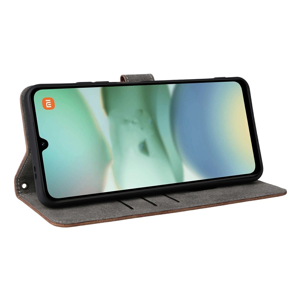 RFID knižkové puzdro na Xiaomi Redmi A5 - hnedé