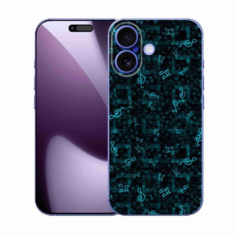 Gélový kryt mmCase na iPhone 17 - noty 1
