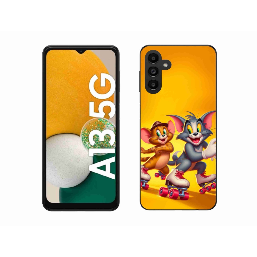 Gélový kryt mmCase na Samsung Galaxy A13 5G - tom a jerry