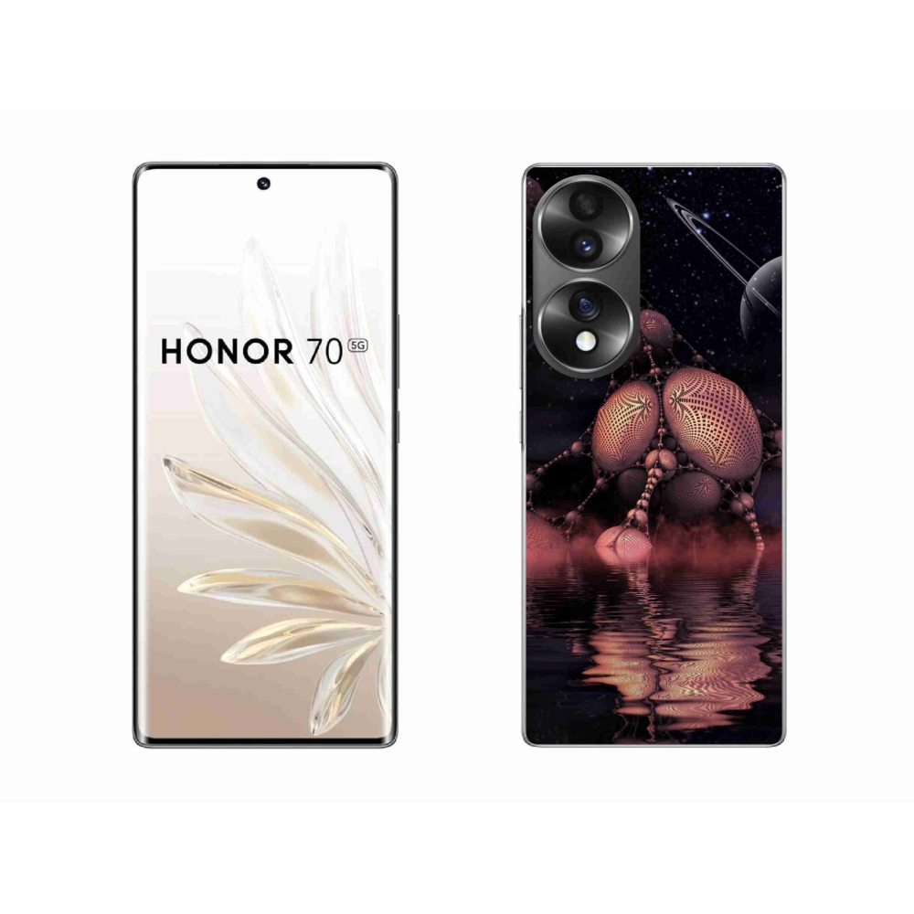 Gélový kryt mmCase na Honor 70 - abstraktný motív 19