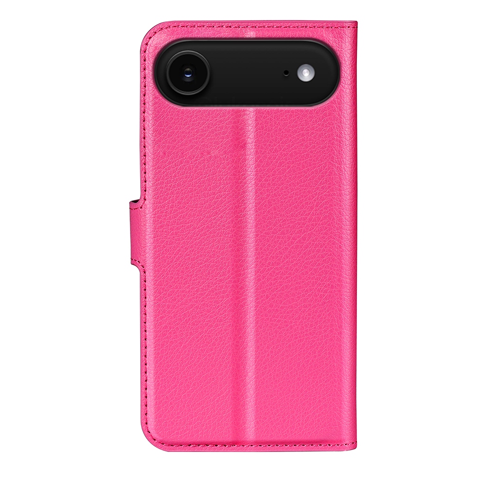 Litchi knižkové púzdro na iPhone 17 Air - rose