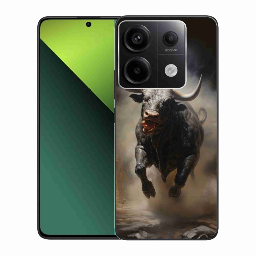 Gélový kryt mmCase na Xiaomi Redmi Note 13 Pro 5G/Poco X6 5G - rozzúrený býk