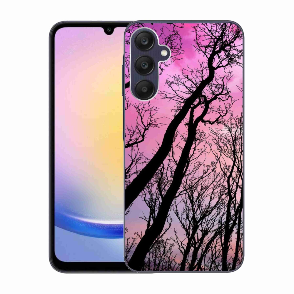 Gélový obal mmCase na Samsung Galaxy A25 5G - opadané stromy