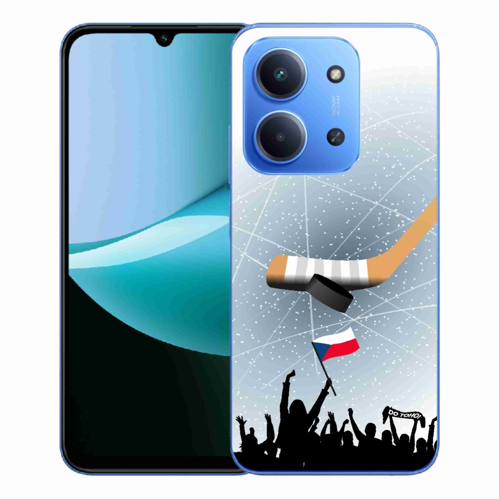 Gélový kryt mmCase na Xiaomi Redmi 15C 4G/5G (173mm) - fanúšikovia hokeja
