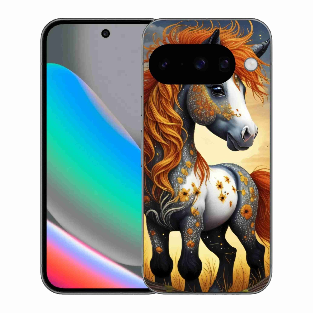 Gélový kryt mmCase na Google Pixel 10 - farebný poník