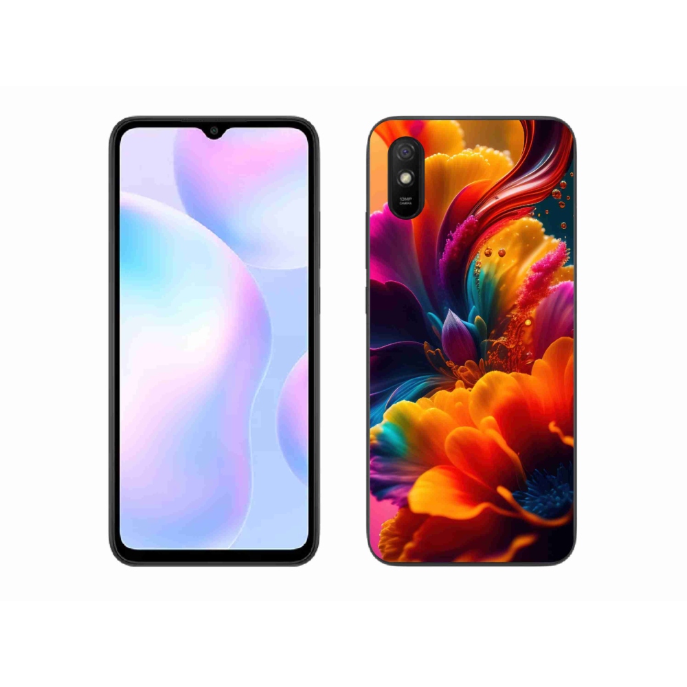 Gélový kryt mmCase na Xiaomi Redmi 9A - abstraktný motív 2