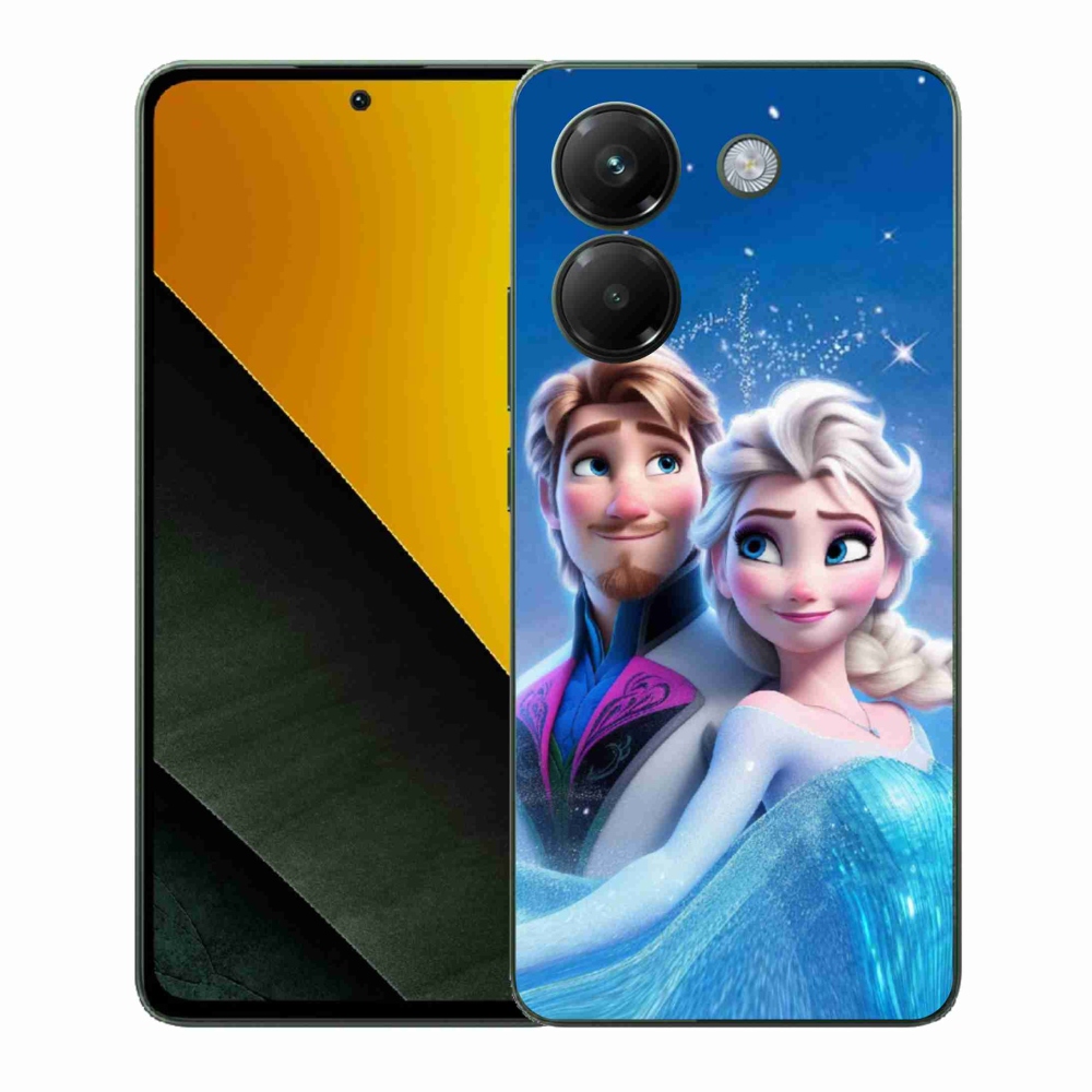 Gélový kryt mmCase na Xiaomi Poco M7 Pro 5G - ľadové kráľovstvo 1