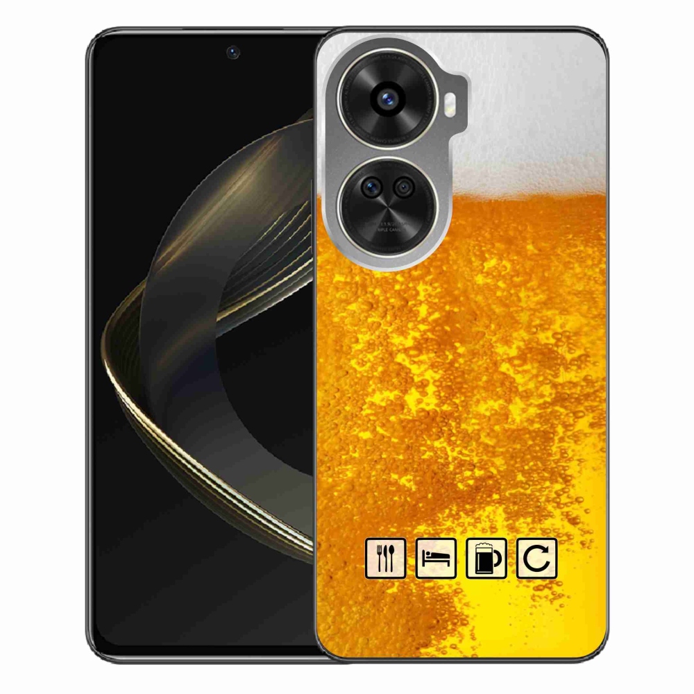 Gélový kryt mmCase na Huawei Nova 12 SE - pivný motív 3