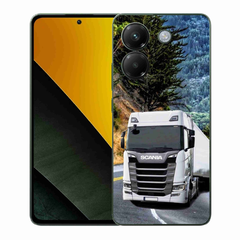 Gélový kryt mmCase na Xiaomi Poco M7 Pro 5G - kamión 1