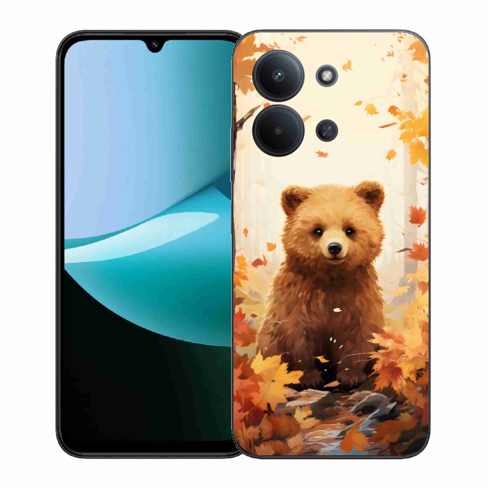 Gélový kryt mmCase na Xiaomi Redmi 15C 4G (171mm)/Poco C85 4G (171mm) - medveď v lese