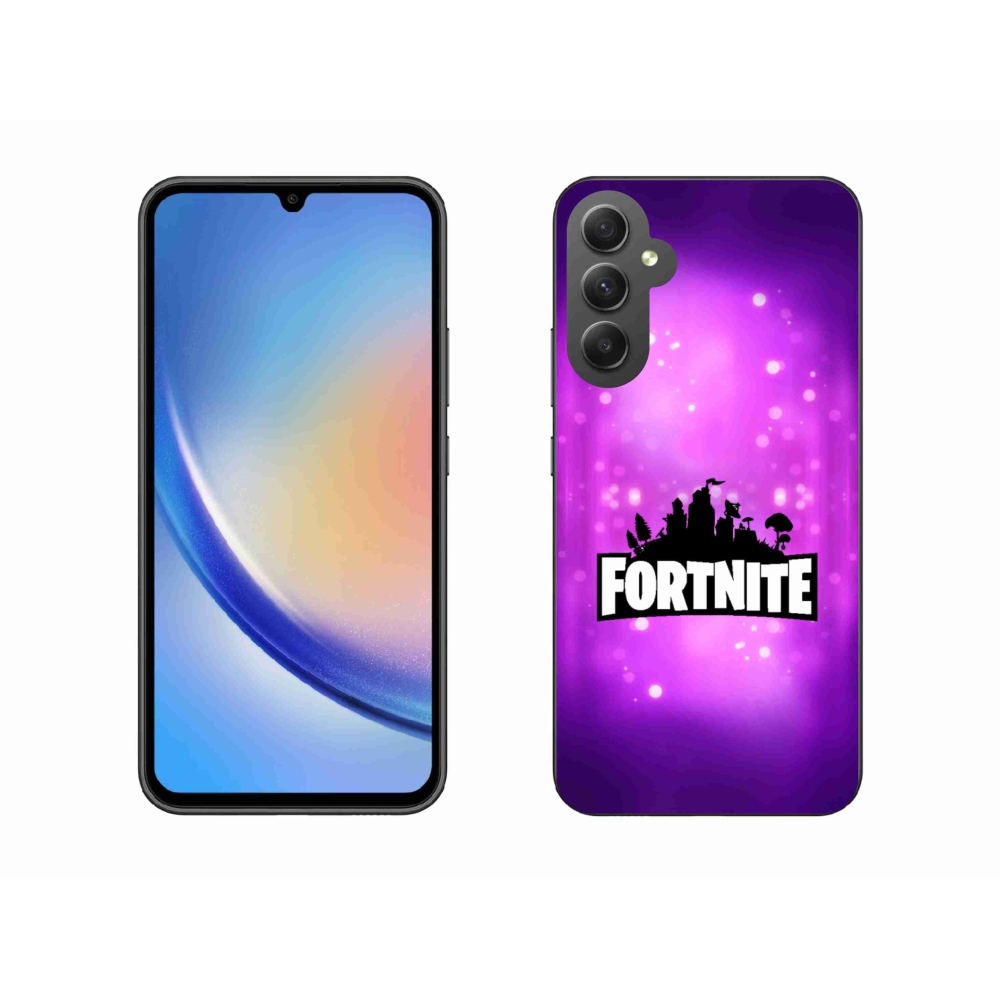 Gélový kryt mmCase na Samsung Galaxy A34 5G - fortnite 2