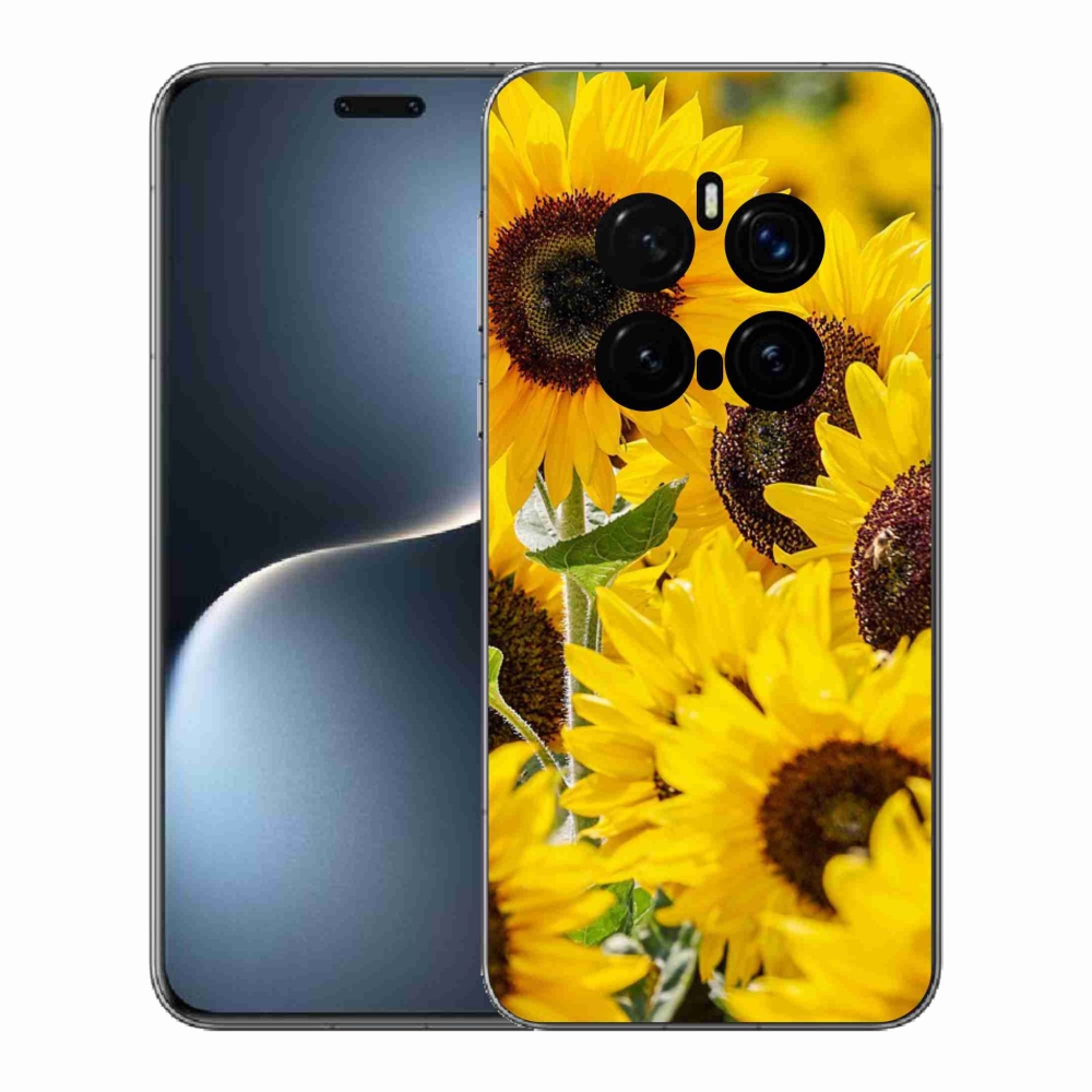 Gélový kryt mmCase na Honor Magic 7 Pro 5G - slnečnica