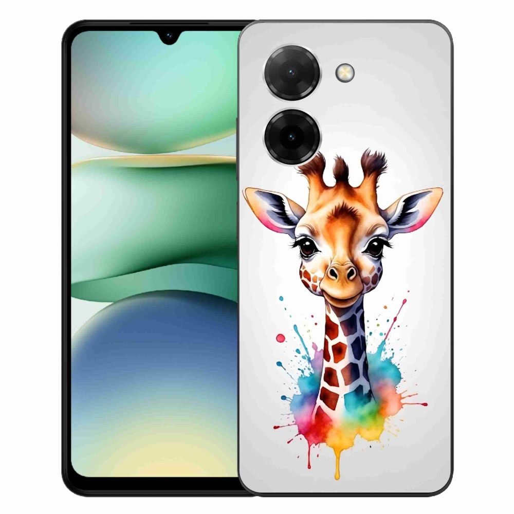 Gélový kryt mmCase na Xiaomi Redmi A5 - žirafa 1