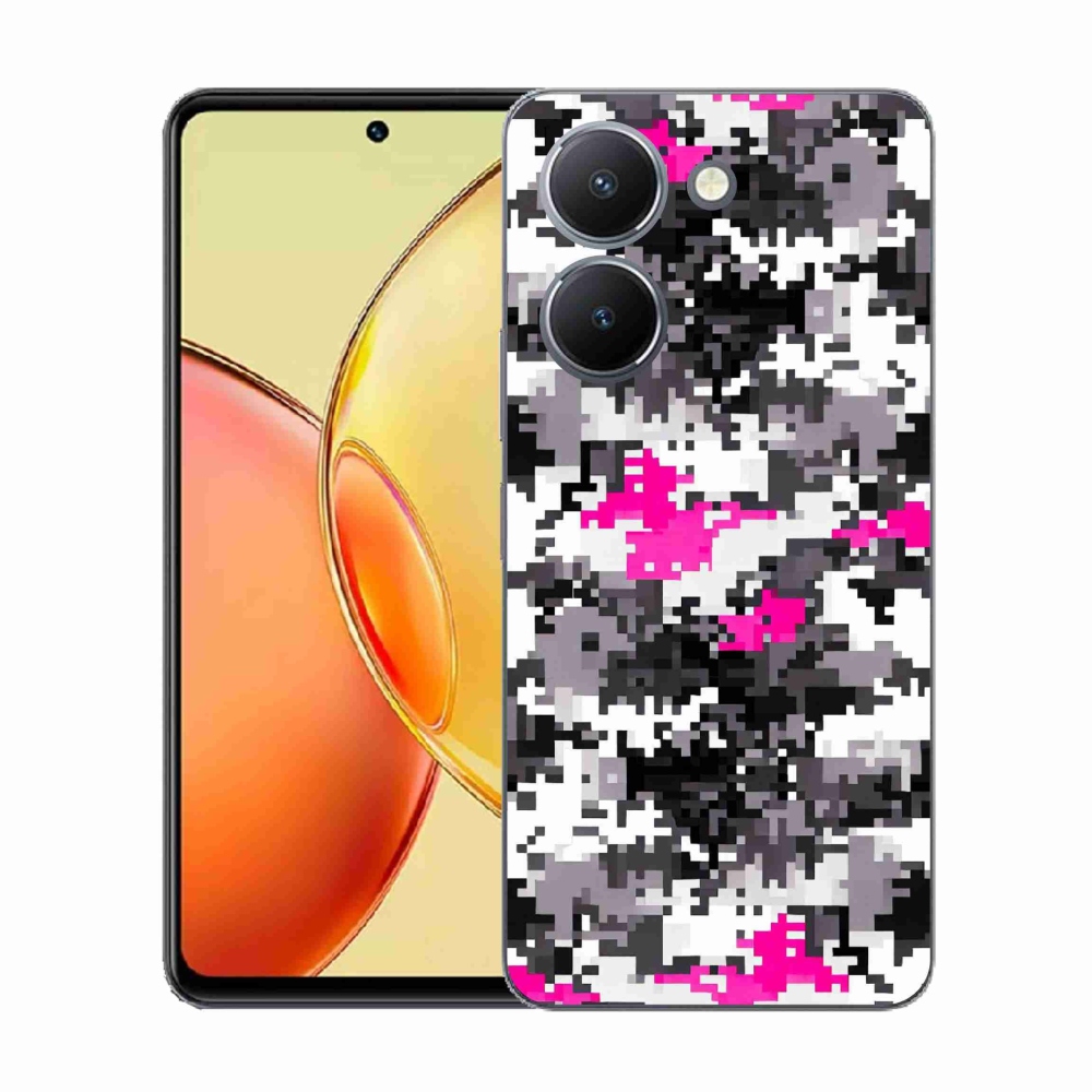 Gélový kryt mmCase na Vivo Y36 - maskáčový vzor 4