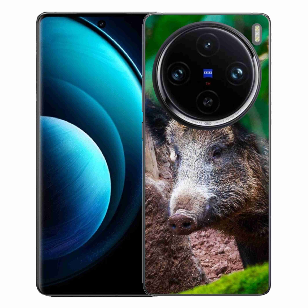 Gélový kryt mmCase na Vivo X100 Pro 5G - divoké prasa