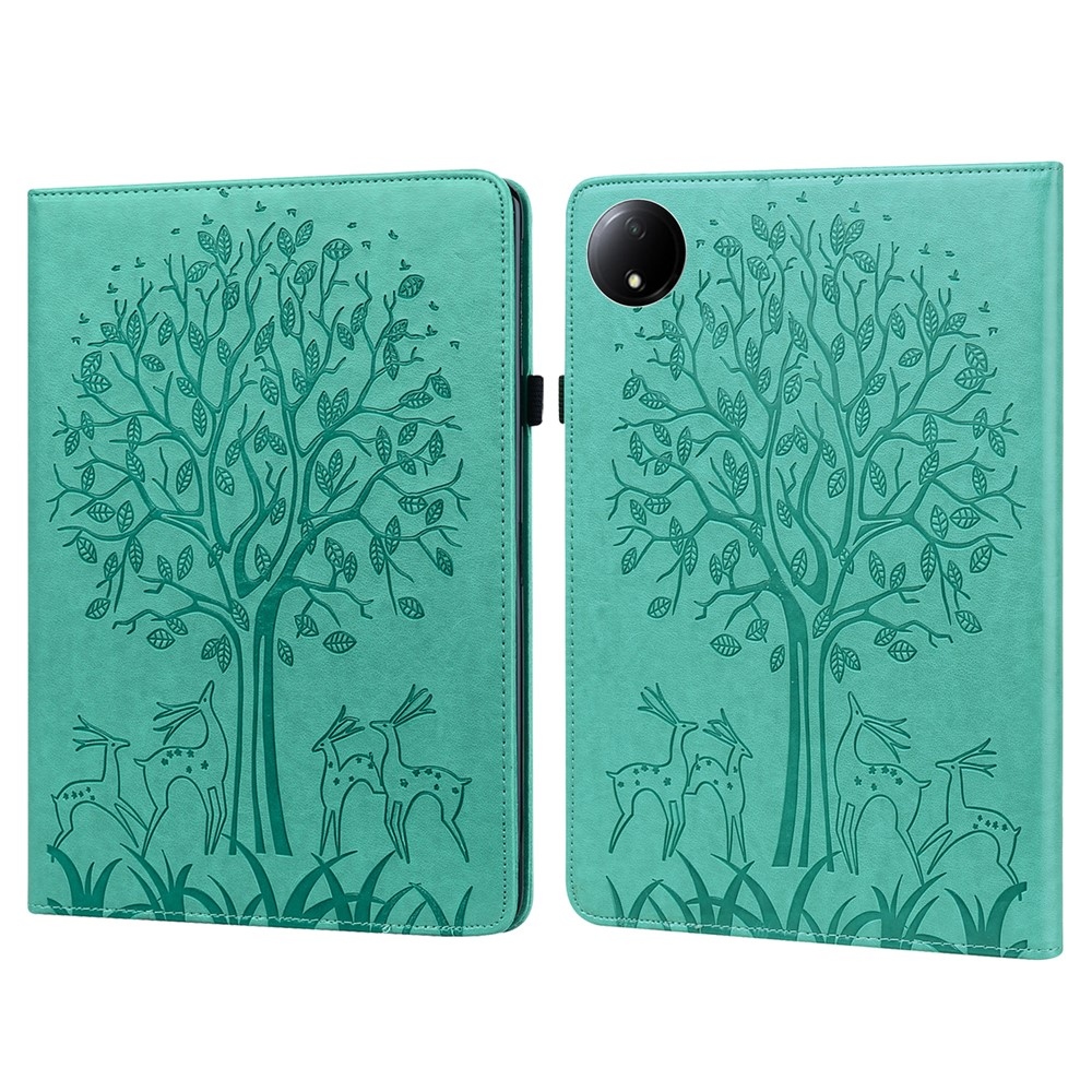 Tree zatváracie púzdro na tablet Xiaomi Redmi Pad SE 8.7 - modrozelené