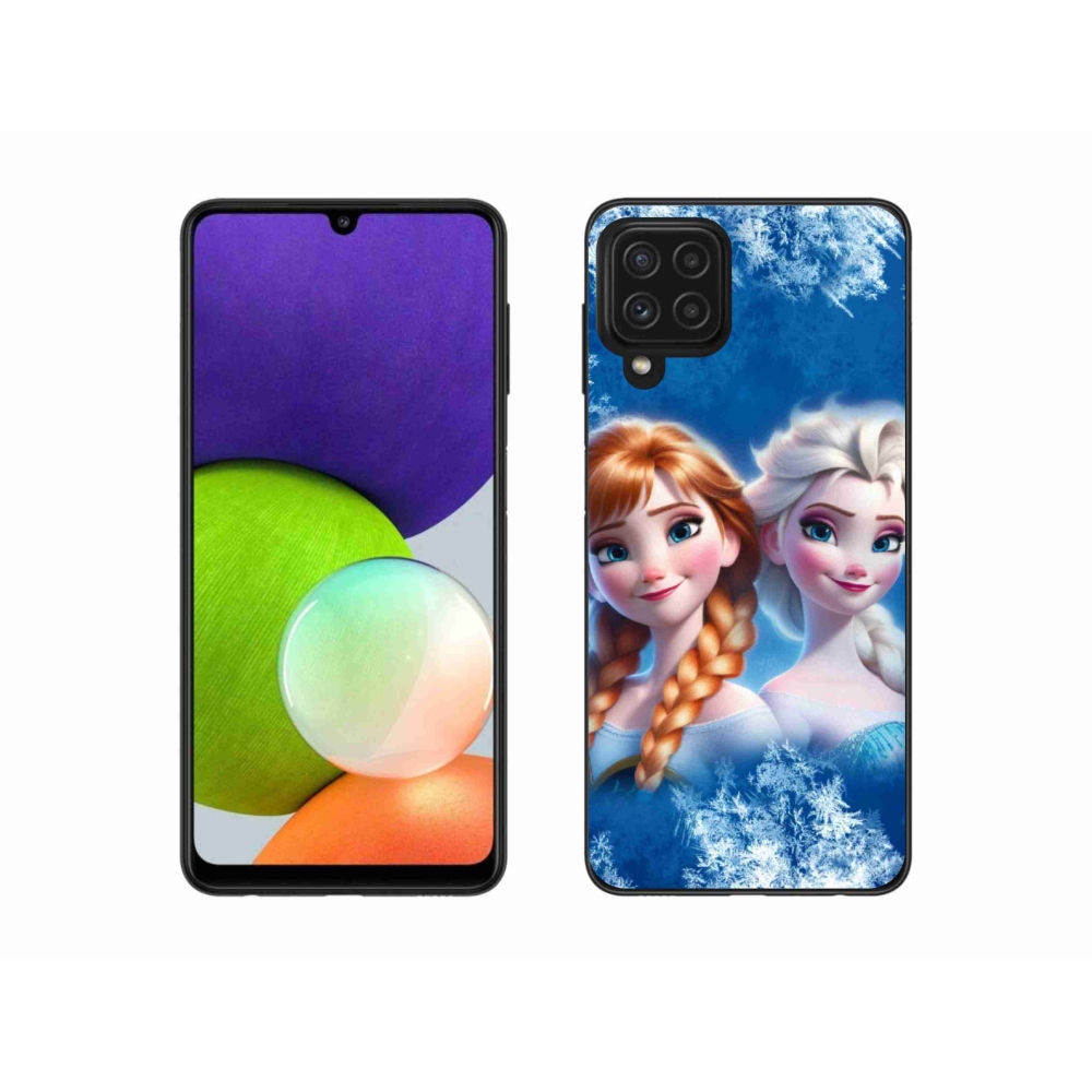 Gélový kryt mmCase na Samsung Galaxy A22 4G - ľadové kráľovstvo 2