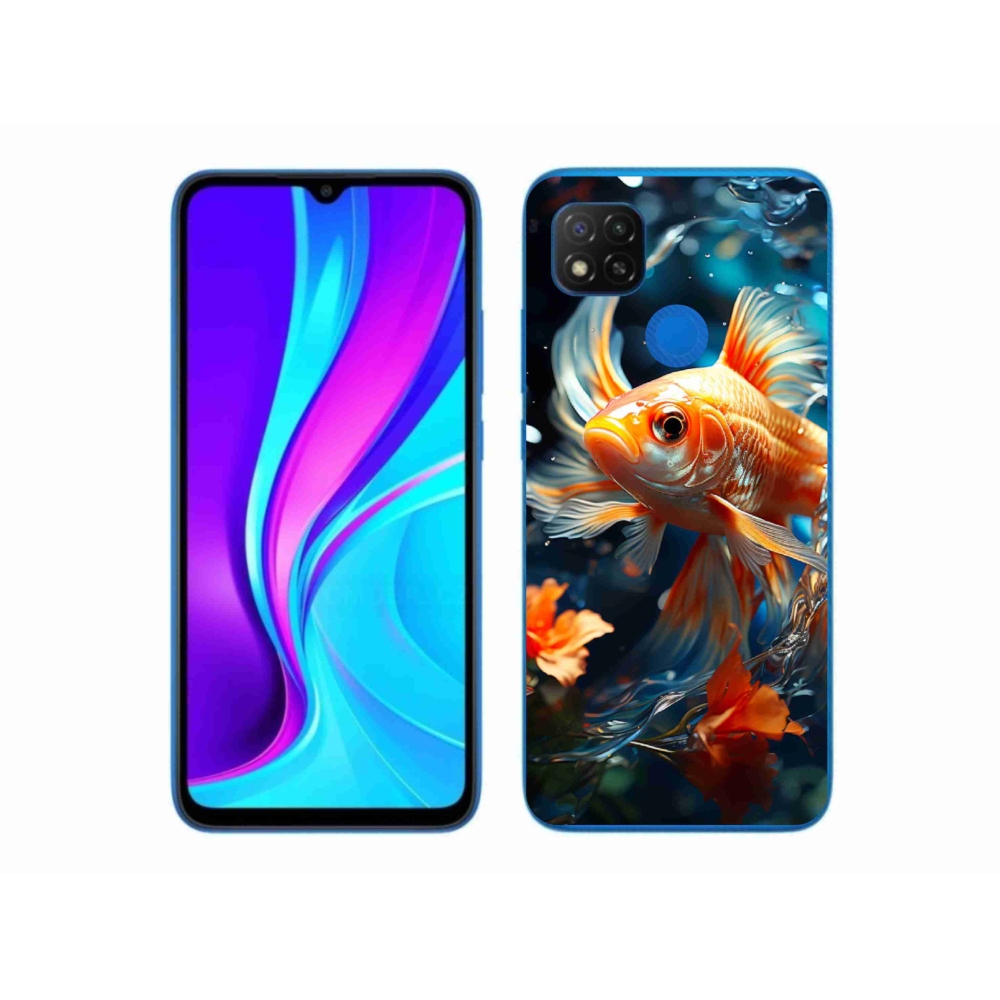 Gelový kryt mmCase na Xiaomi Redmi 9C - rybka