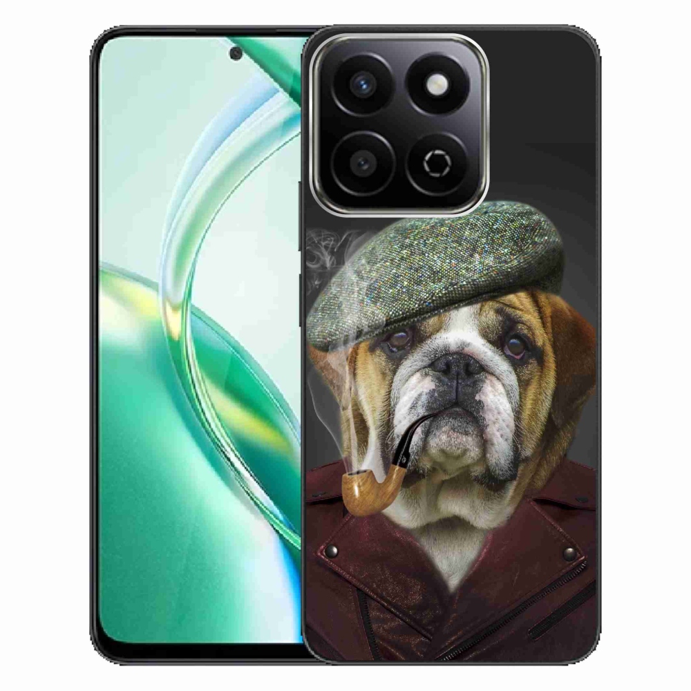 Gélový kryt mmCase na Honor 200 Smart 5G - pes s fajkou