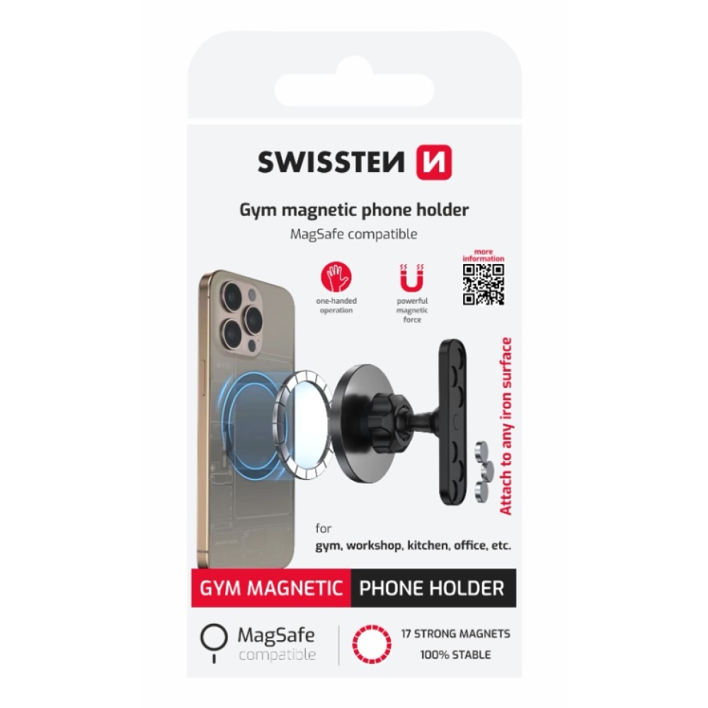 Swissten univerzálny držiak smartfónov MagSafe s magnetickým prichytením