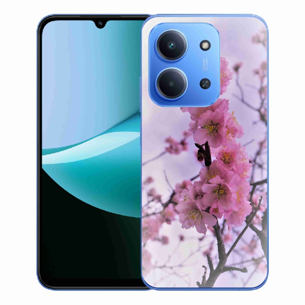 Gélový kryt mmCase na Xiaomi Redmi 15C 4G/5G (173mm) - kvety 7