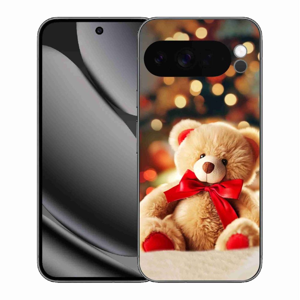 Gélový kryt mmCase na Google Pixel 10 Pro XL - plyšový medvedík
