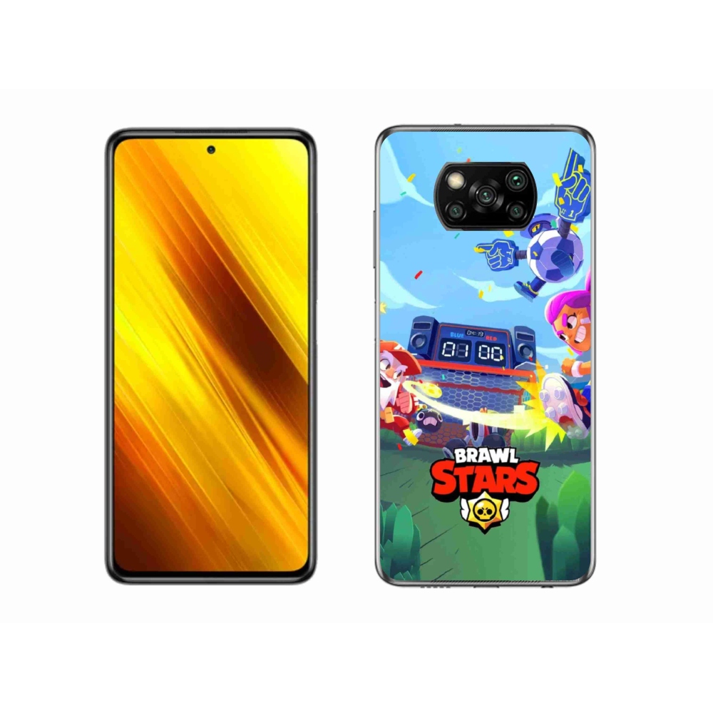 Gélový kryt mmCase na Xiaomi Poco X3 Pro - brawl stars 1