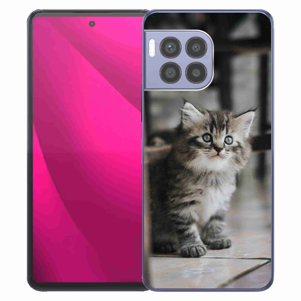 Gélový kryt mmCase na T-Mobile T Phone 2 Pro - mačiatko