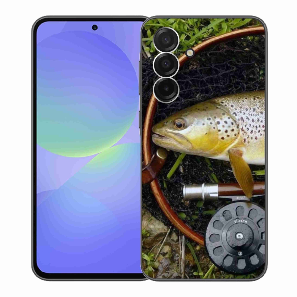 Gélový kryt mmCase na Samsung Galaxy A36 5G - pstruh 2