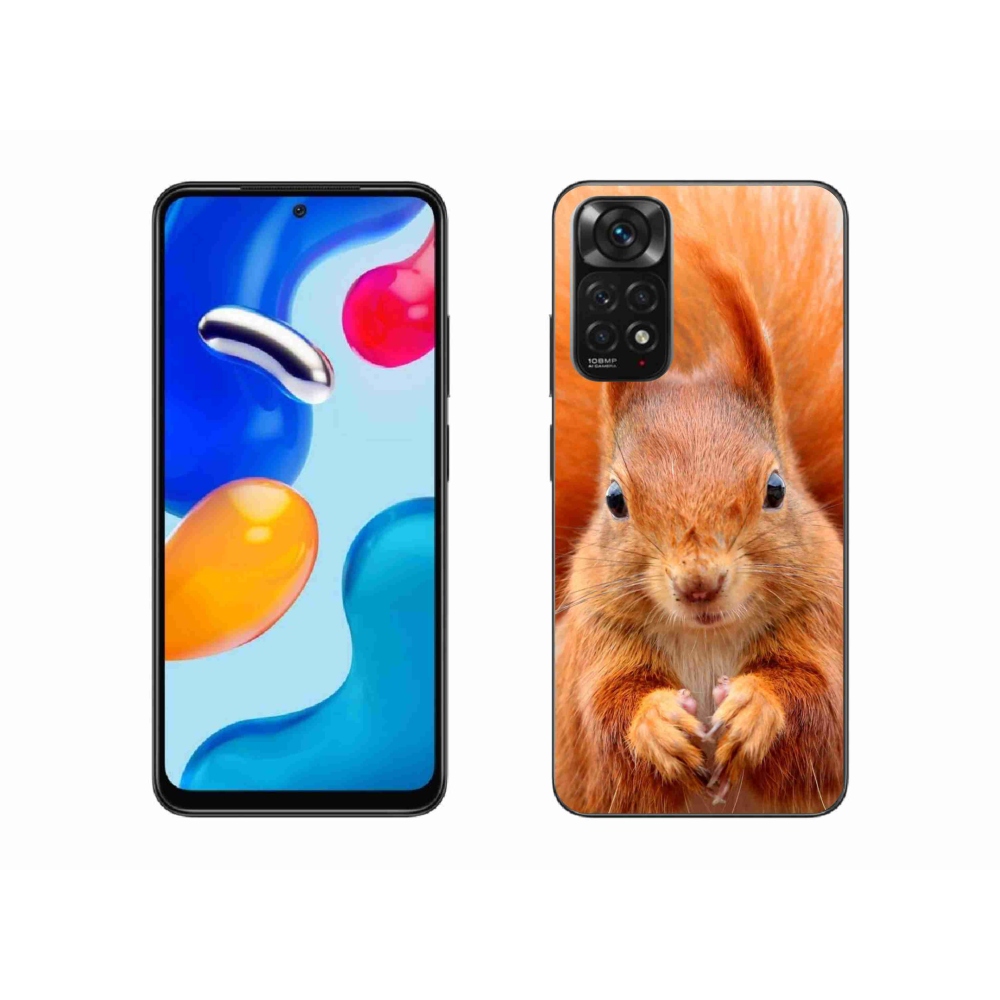 Gélový kryt mmCase na Xiaomi Redmi Note 11 4G - veverička