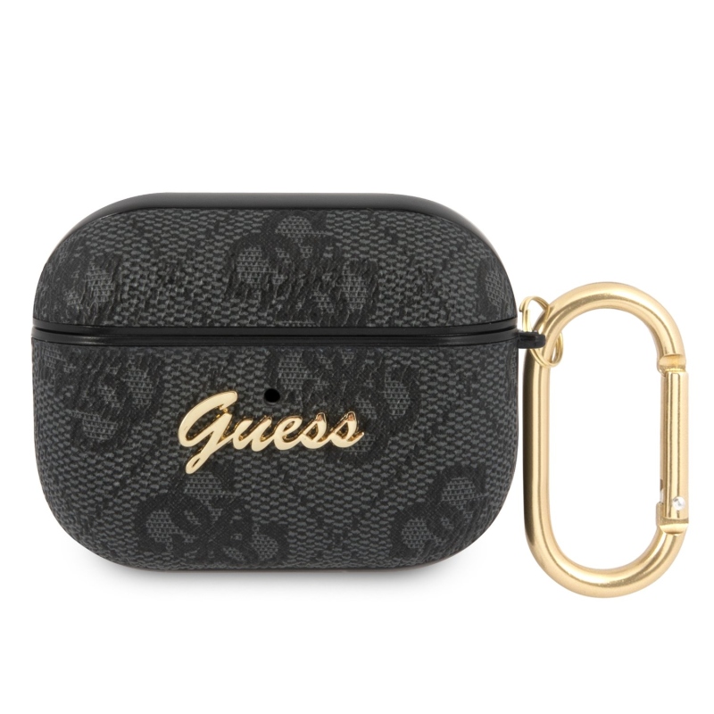 Guess 4G Script PC/PU Puzdro pre Airpods Pro Grey