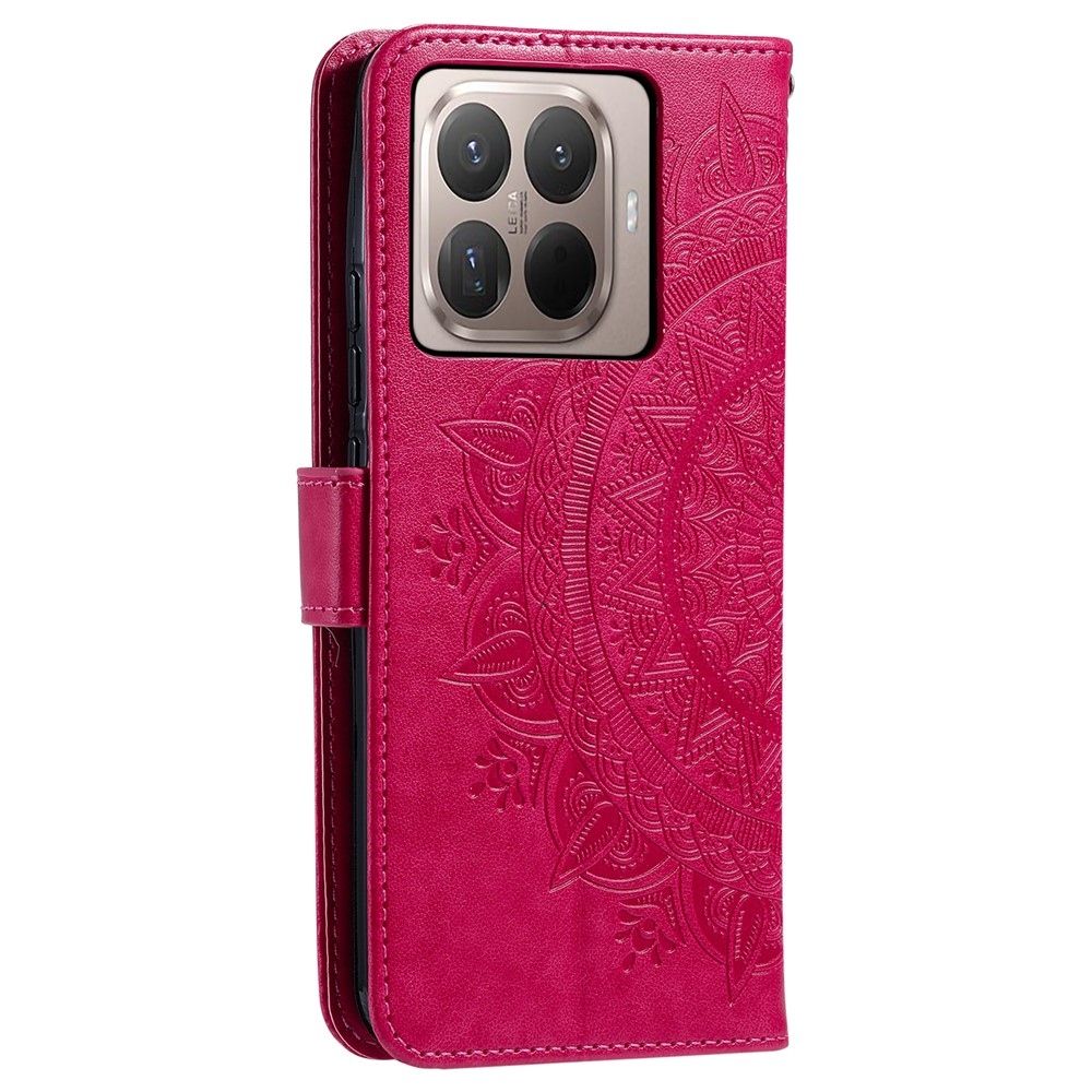 Mandala knižkové púzdro na mobil Xiaomi 17T - rose