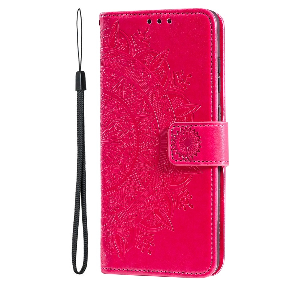 Mandala knižkové púzdro na mobil Xiaomi 17T - rose