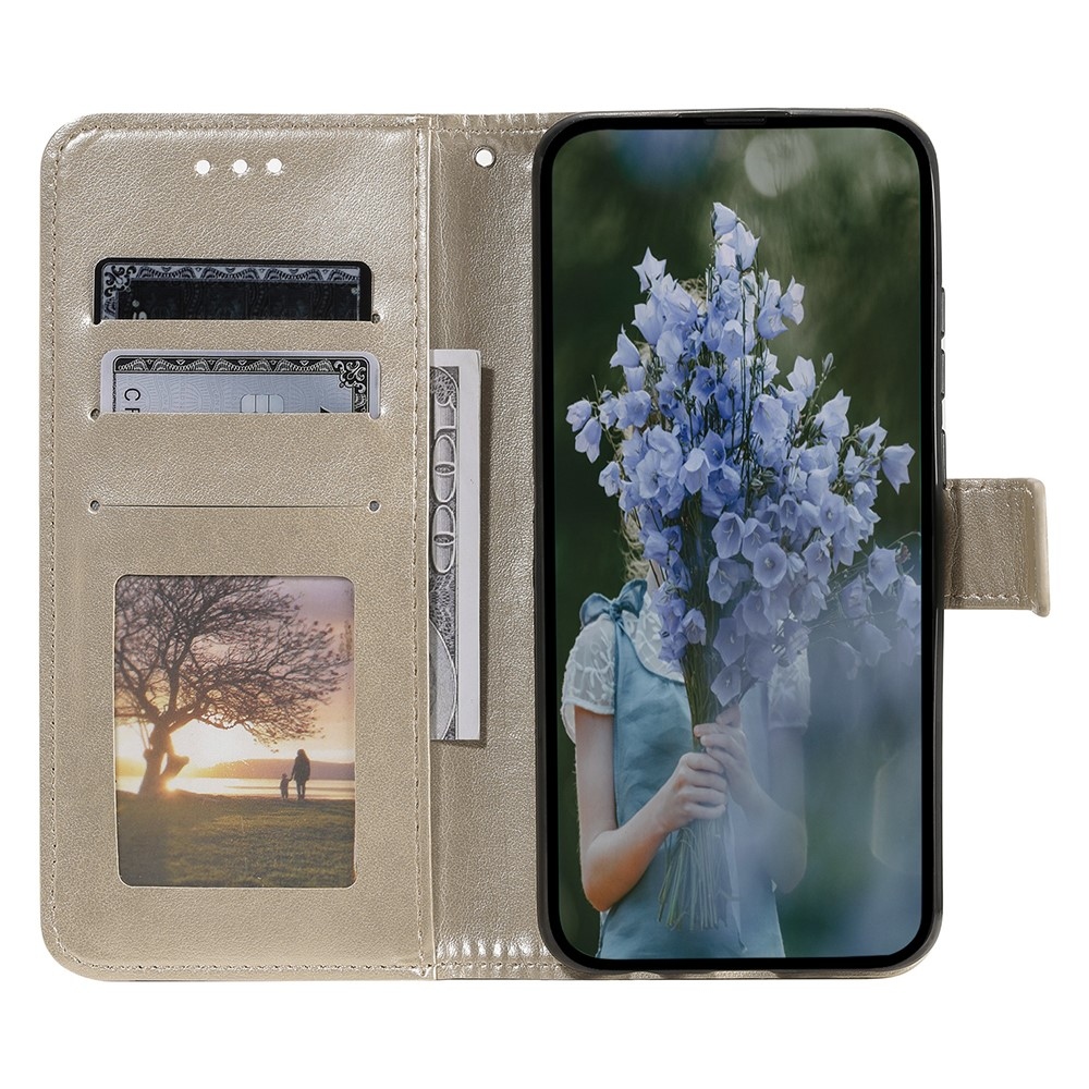 Mandala knižkové puzdro na OnePlus 15R 5G - zlaté