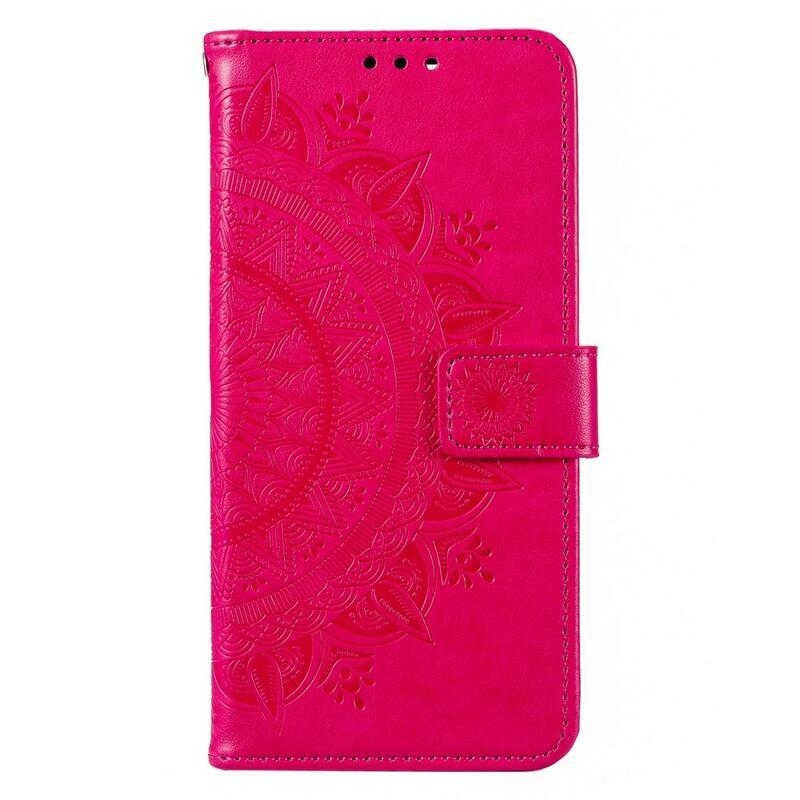 Mandala knižkové púzdro na Xiaomi Poco F5 Pro - rose