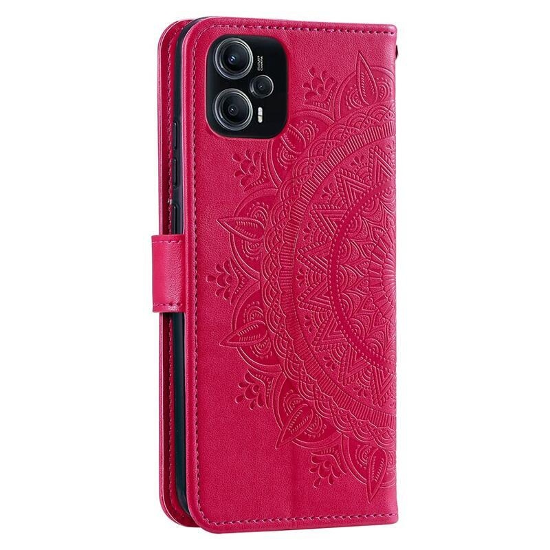 Mandala knižkové púzdro na Xiaomi Poco F5 - rose