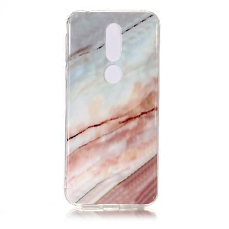 Marble gélový obal s obrázkom na mobil Nokia 7.1 - vzor 10