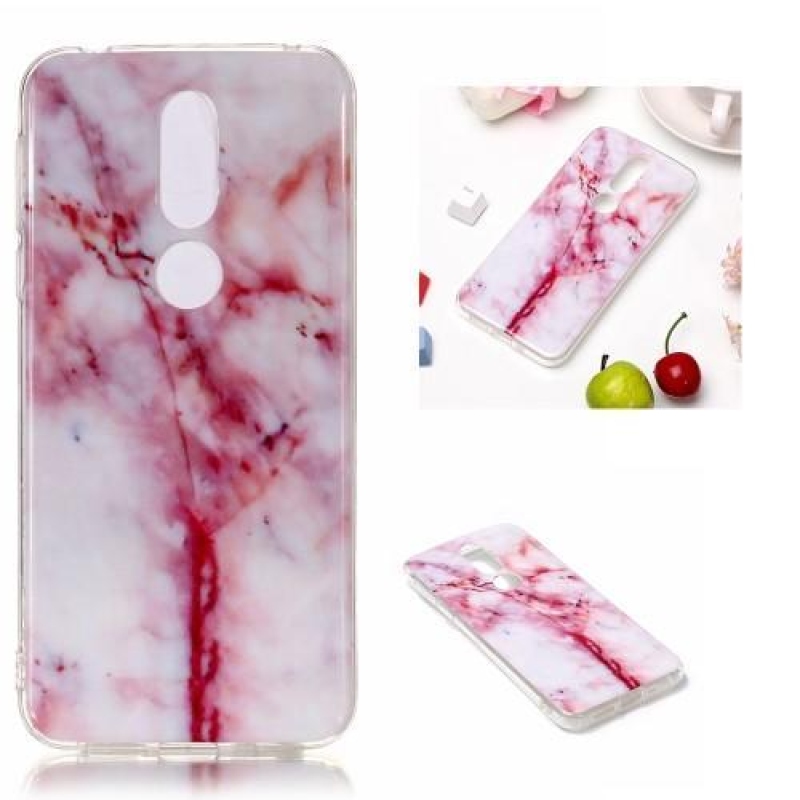 Marble gélový obal s obrázkom na mobil Nokia 7.1 - vzor 13