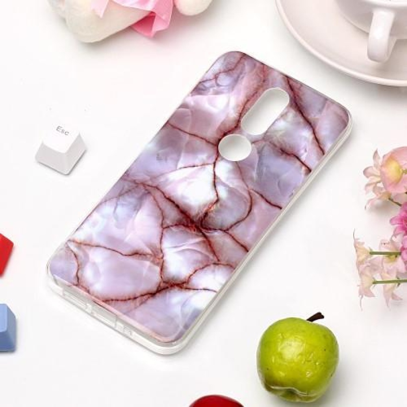 Marble gélový obal s obrázkom na mobil Nokia 7.1 - vzor 23