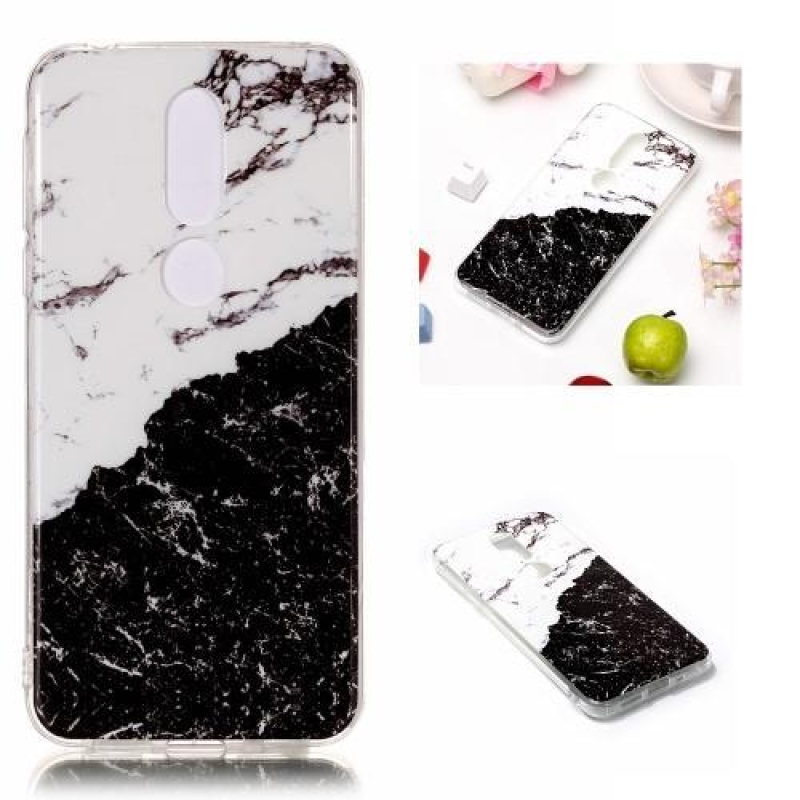 Marble gélový obal s obrázkom na mobil Nokia 7.1 - vzor 4