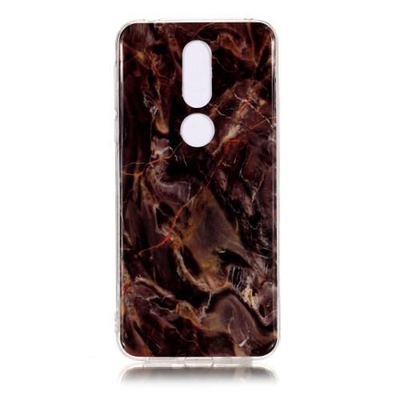 Marble gélový obal s obrázkom na mobil Nokia 7.1 - vzor 6