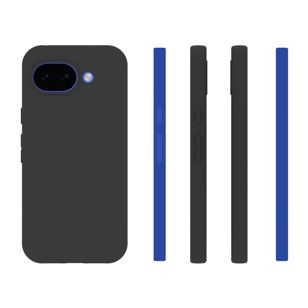 Matný gélový obal na Google Pixel 10a - čierny