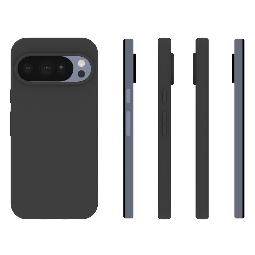 Matný gélový obal na Google Pixel 11 Pro - čierny