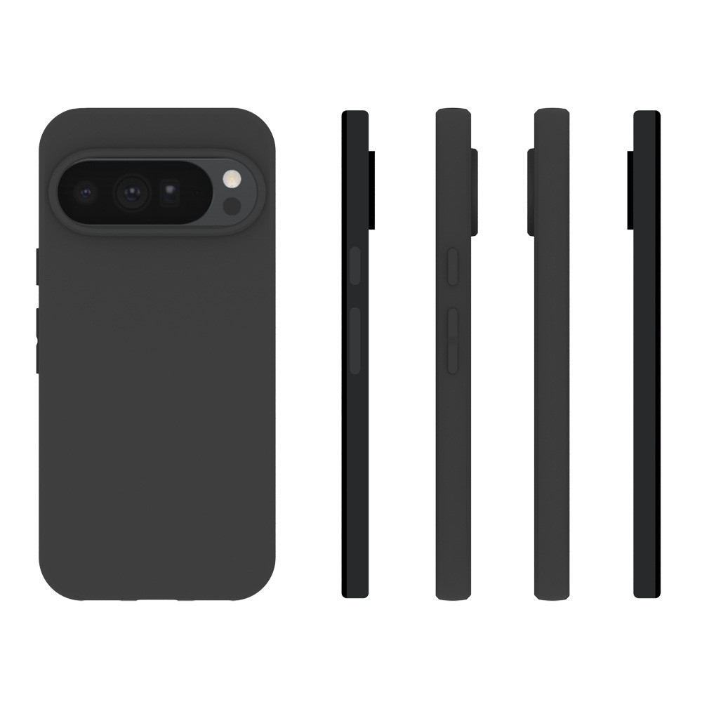 Matný gélový obal na Google Pixel 11 Pro XL - čierny