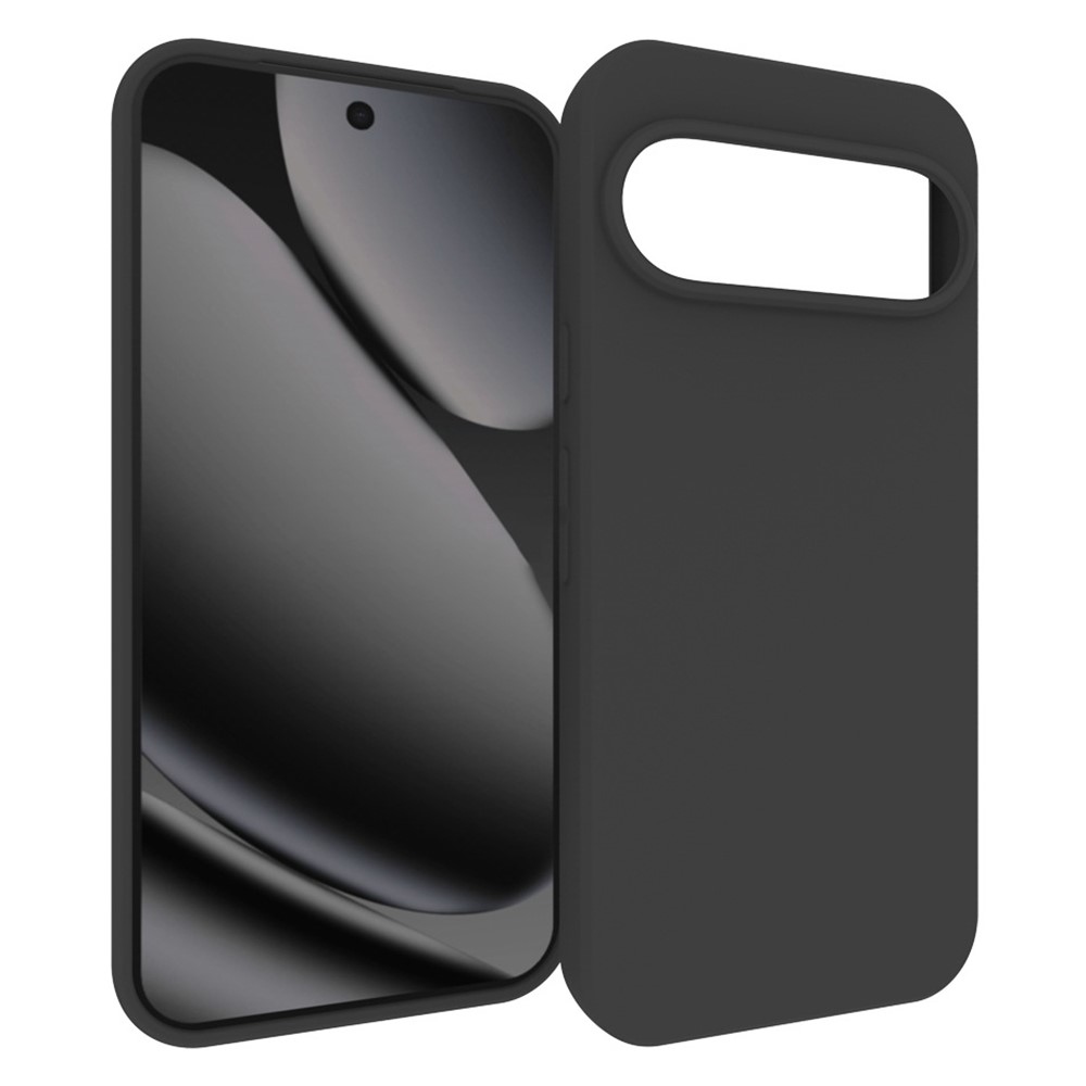 Matný gélový obal na Google Pixel 11 Pro XL - čierny