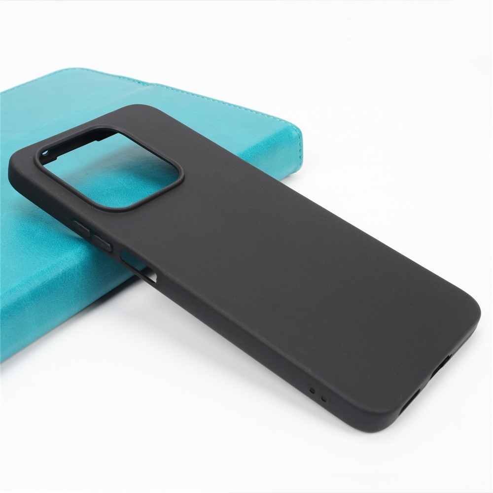 Matný gélový obal na Honor 400 Smart 5G/4G/Honor X7d - čierny